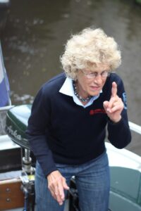 Ria Donders in actie