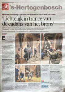 klokken luiden in Sint-Janstoren